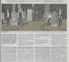 Kirchenzeitung vom 09.09.2018 Artikel "Der Goethe Dänemarks" aus der Kirchenzeitung vom 09.09.2018